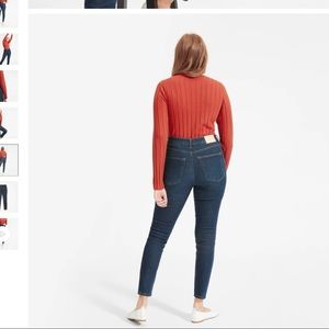 Everlane Authentic Stretch High-Rise Skinny
